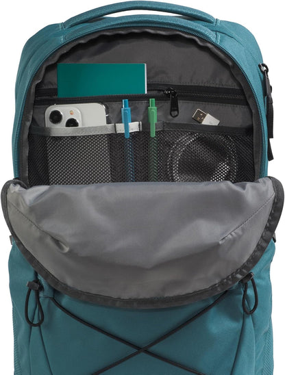 THE NORTH FACE Jester Everyday Laptop Backpack | Commuter Daypack with Water Repellent Finish, 16" Laptop Sleeve, Huge Main Compartment, Space/TNF Black, One Size