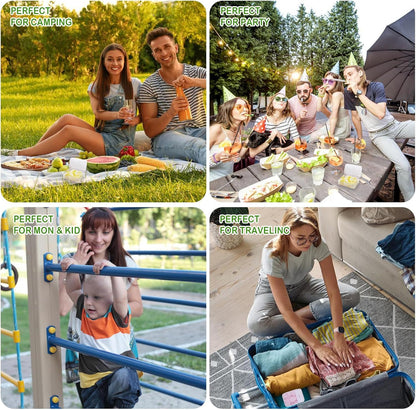 600PCS Portable Mini Soap Sheets – Scented Disposable Hand Washing Paper, Travel-Friendly & Water-Soluble Soap for Camping, Hiking & Outdoor Use