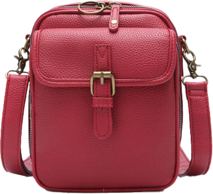 1060 Leather Crossbody Bags for Women Anti-Theft Vegan Purse with Card Slots, Travel Shoulder Bag, Waterproof Crossbody Purse