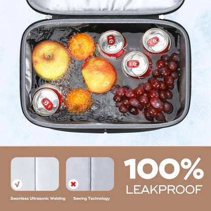 Maelstrom Cooler Backpack, 36 Cans Insulated Backpack Cooler, Soft Leakproof Double Deck Cooler Bag, Lightweight Lunch Backpack for Men & Women,Perfect for Beach Travel, Camping & Work-Black