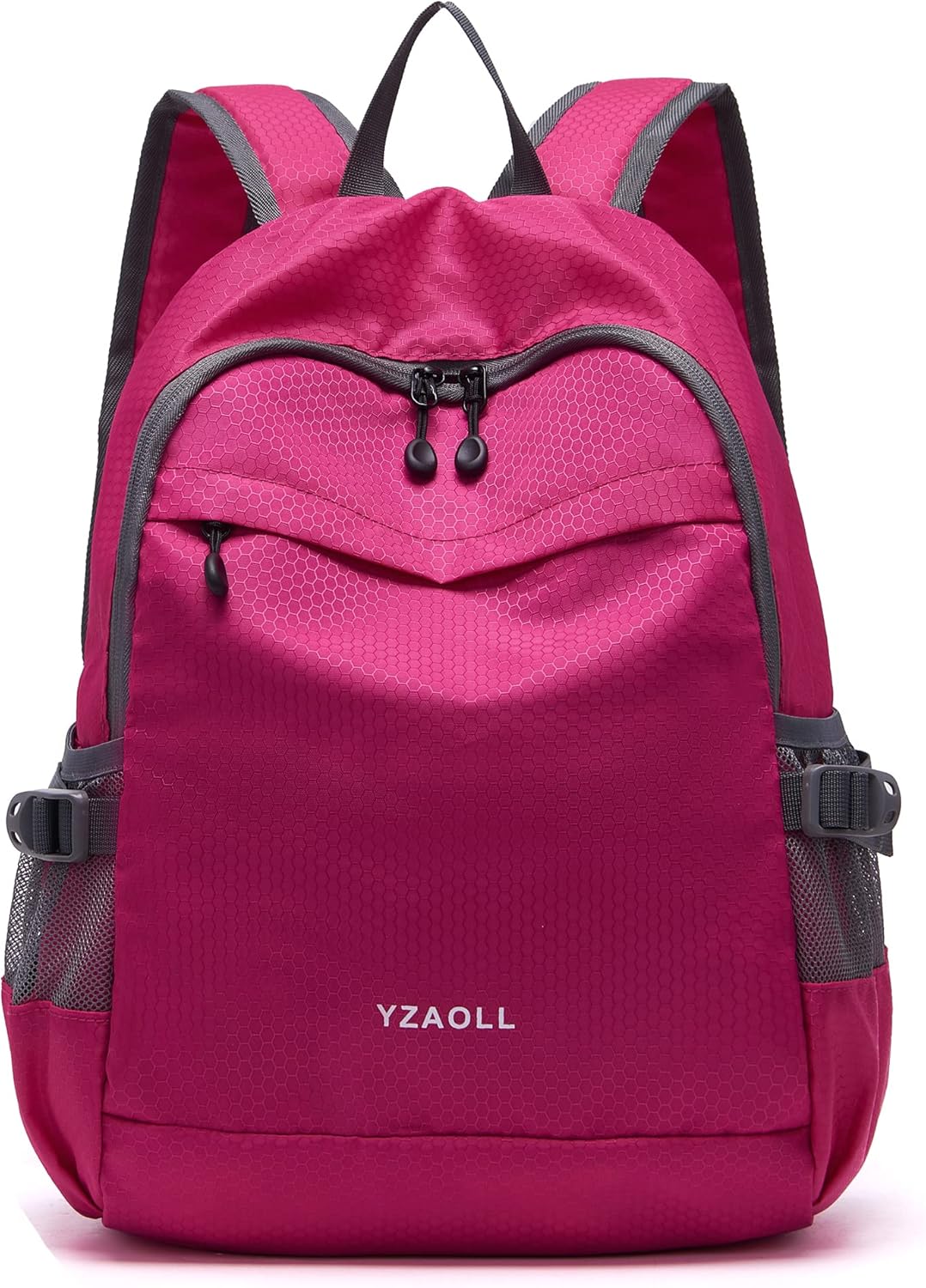 YZAOLL Small Lightweight Packable Hiking Backpack, 20L Hiking Backpack Day Pack for Women Men Travel Camping Vacation,Rose