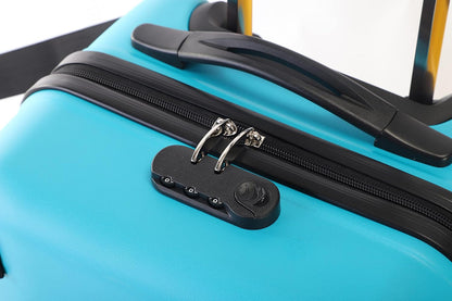 Kids’ Storage & Ride-On Travel Organizer – Dual-Purpose Children’s Suitcase for Home & Travel, Checked size 25 Inch, Blue