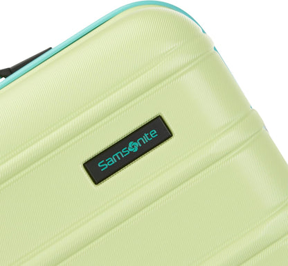 Samsonite Omni 2 Hardside Expandable Luggage with Spinner Wheels, 2-Piece Set (19/24), Frozen Matcha