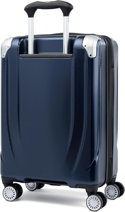 Travelpro Pathways 3 Hardside Expandable Luggage, 8 Spinner Wheels, Lightweight Hard Shell Suitcase, 3 Piece Set (21/25/28), Royal Blue