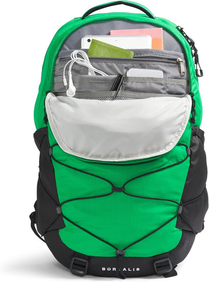 The North Face Borealis Commuter Laptop Backpack, Optic Emerald/TNF Black, One Size