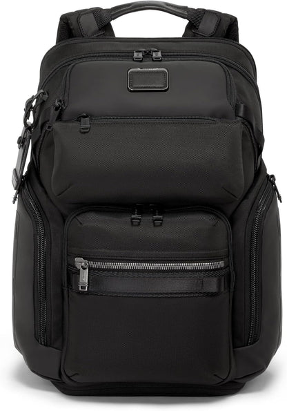 TUMI - Alpha Bravo Nomadic Backpack - Men's Durable Carry On Bag - 18.8" X 15.0" X 9.0" - Fits up to 15" Laptop - Black