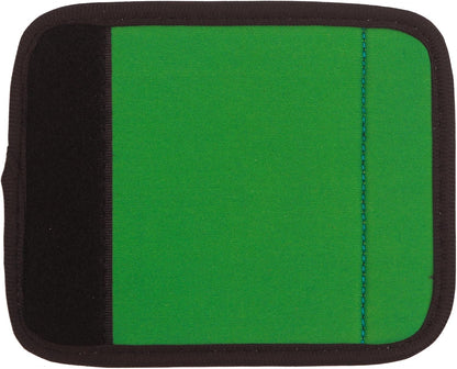 Neoprene Luggage Handle Wraps for Traveling Bright Color Luggage Tags|Handle Wraps|Handle Covers (Dark Green)