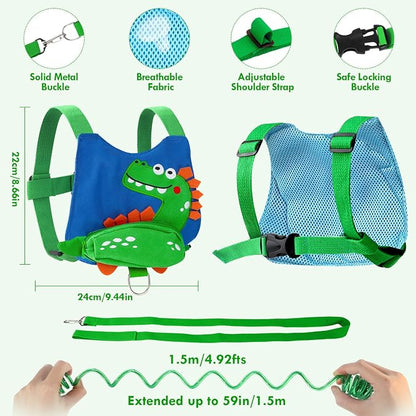 Lehoo Castle Toddler Leash for 1-5 Years, Baby Safety Harness for Boys - Image 2