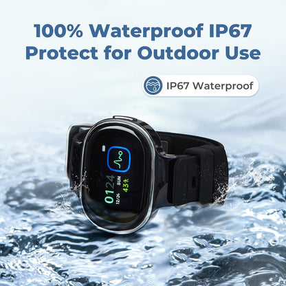 EmeTerm Smart FDA-Cleared Anti-Nausea Wristwatch Touchscreen IP67 Waterproof Morning Motion Sickness Relief Rechargeable Fast Acting Drug Free