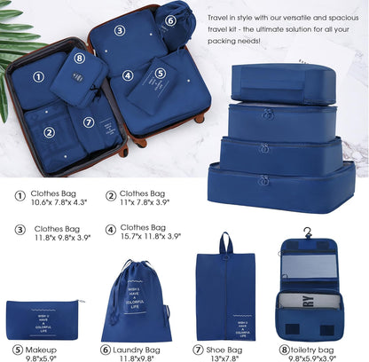 Merax Luggage sets of 13 Piece 16 20 24 28 IN Carry on Luggage sets 4 piece Hardcase White and Brown Luggage Expandable Suitcase Set with Wheels