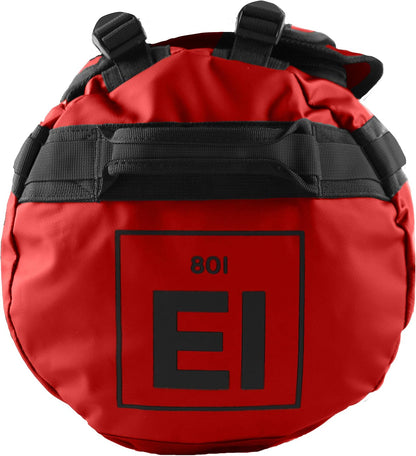 Element Equipment Trailhead Duffel Bag Shoulder Straps Waterproof Red Large