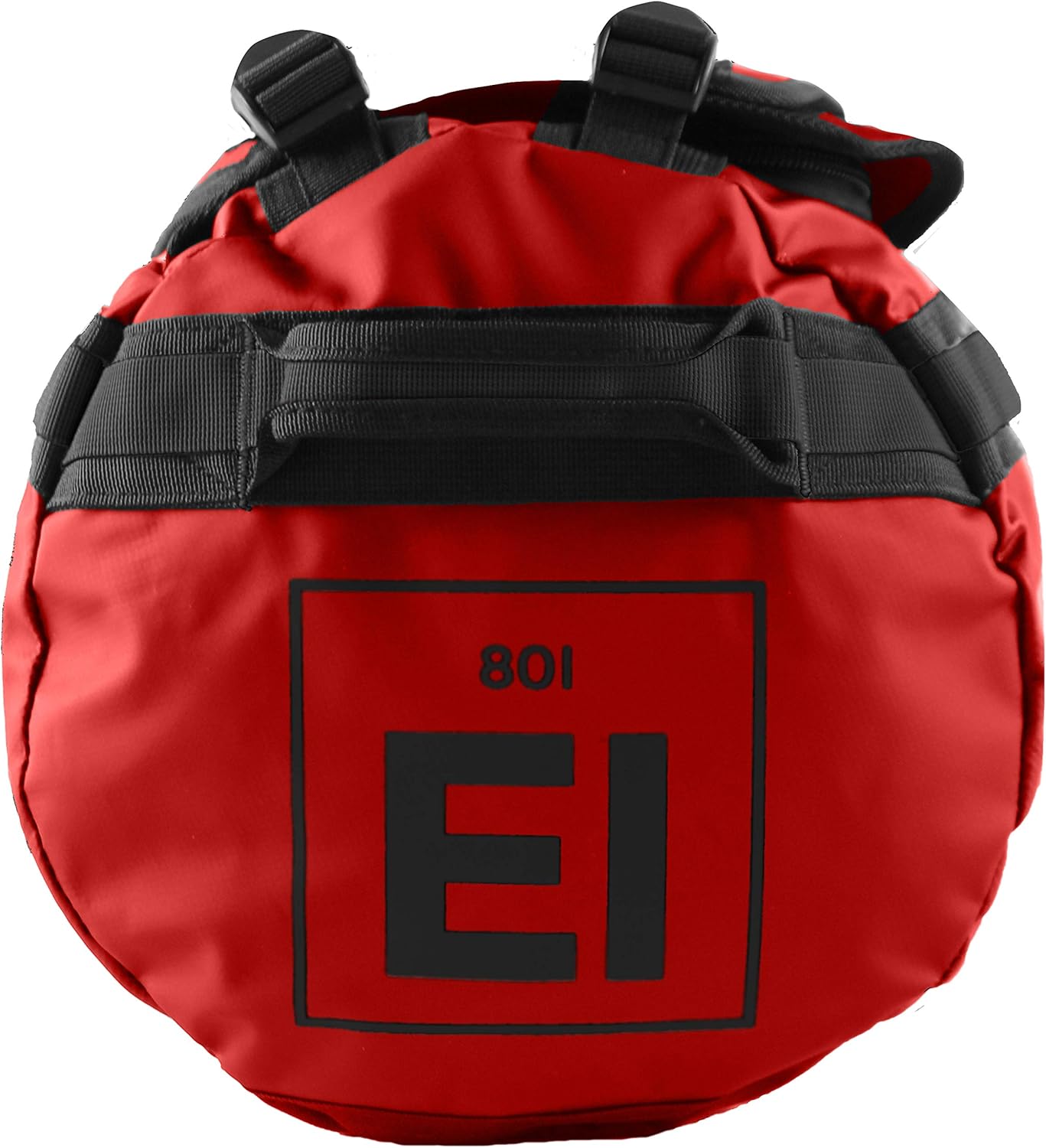 Element Equipment Trailhead Duffel Bag Shoulder Straps Waterproof Red Small
