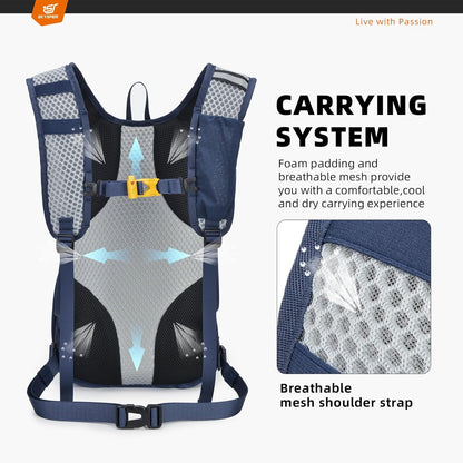 SKYSPER Small Hiking Backpack - 15L Travel Daypack Lightweight Bag Water Resistant Hiking Backpacks for Women Men