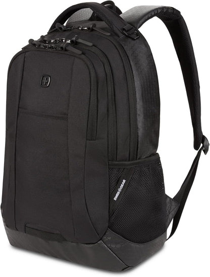 SwissGear Cecil 5505 Laptop Backpack, Black Hex, 18-Inch