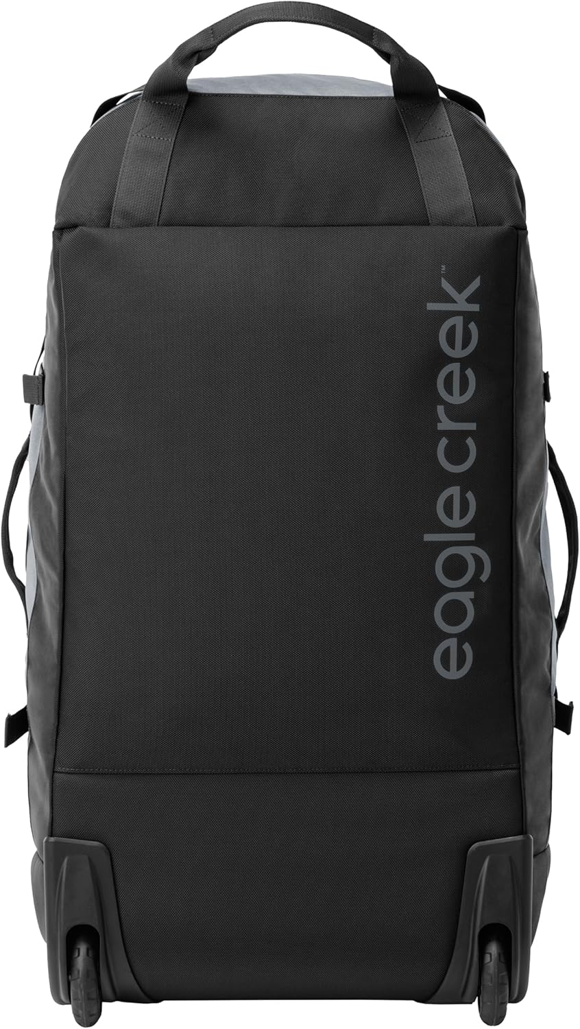 Eagle Creek Cargo Hauler Wheeled Duffel - Durable Duffel Bag for Travel - Easy Access Compartment - Deployable Backpack Straps - Lockable Zipper Opening - Charcoal - 110L