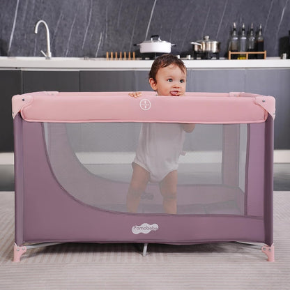 Pamo Babe Portable Crib Mattress Baby Playards