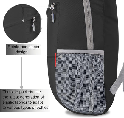 ZOMAKE Lightweight Packable Backpack 20L, Foldable Backpacks Small Daypack for Hiking Water Resistant Day Bag for Travel