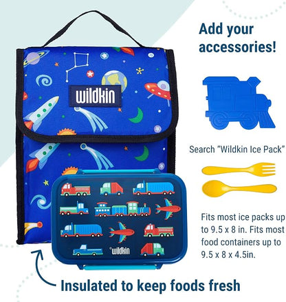 Wildkin Kids Insulated Lunch Bag – Reusable, School & Travel - Image 4