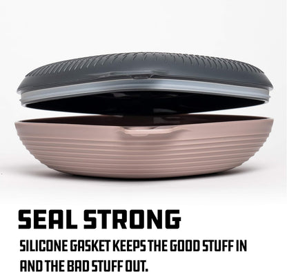 UCO 4-Piece Camping Mess Kit with Bowl, Plate and 3-in-1 Spork Utensil Set