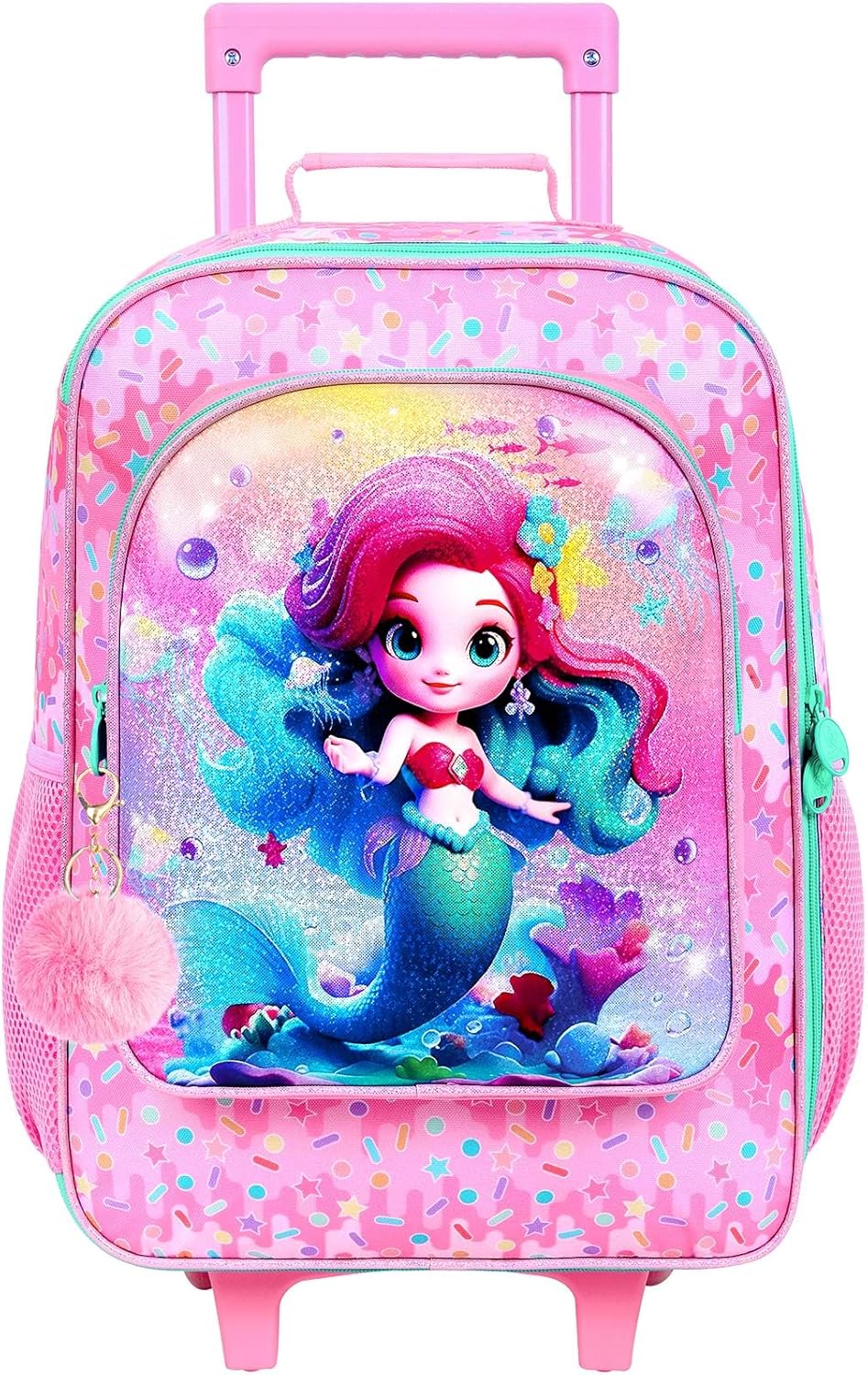 Kids Luggage for Boys Girls, Toddler Rolling Travel Carry on Suitcase with Wheels