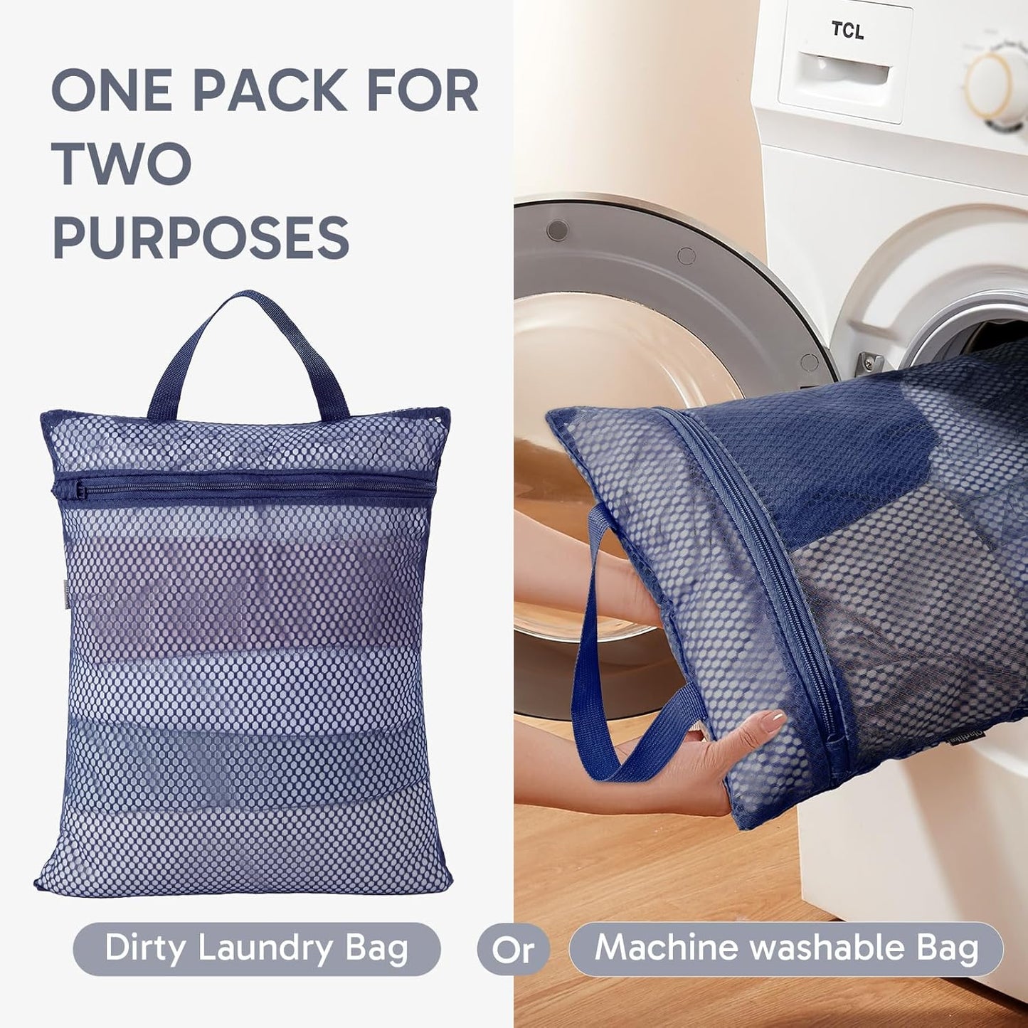 ALL INCLUDED 10 Set Durable Packing Cubes for Suitcases,OlarHike Essentials for Travel,UPGRADED Anti-Tear Stitching, NEW Improved Luggage Packing Organizers for Travel Accessories (Dark Blue Floral)