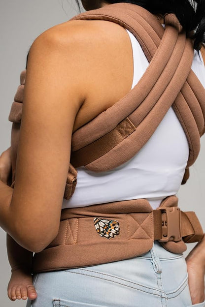 Mabē Monarch Ergonomic Baby Carrier – Premium Cotton Soft Structured Newborn to - Image 3
