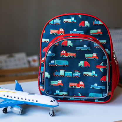 Wildkin 12-inch Kids Backpack – Padded, Adjustable, Ideal for Daycare & Travel - Transportation