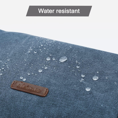 BAGSMART Toiletry Bag for Men, Canvas Travel Toiletry Organizer Dopp Kit Water-resistant Shaving Bag for Toiletries Accessories,Navy Blue-Large