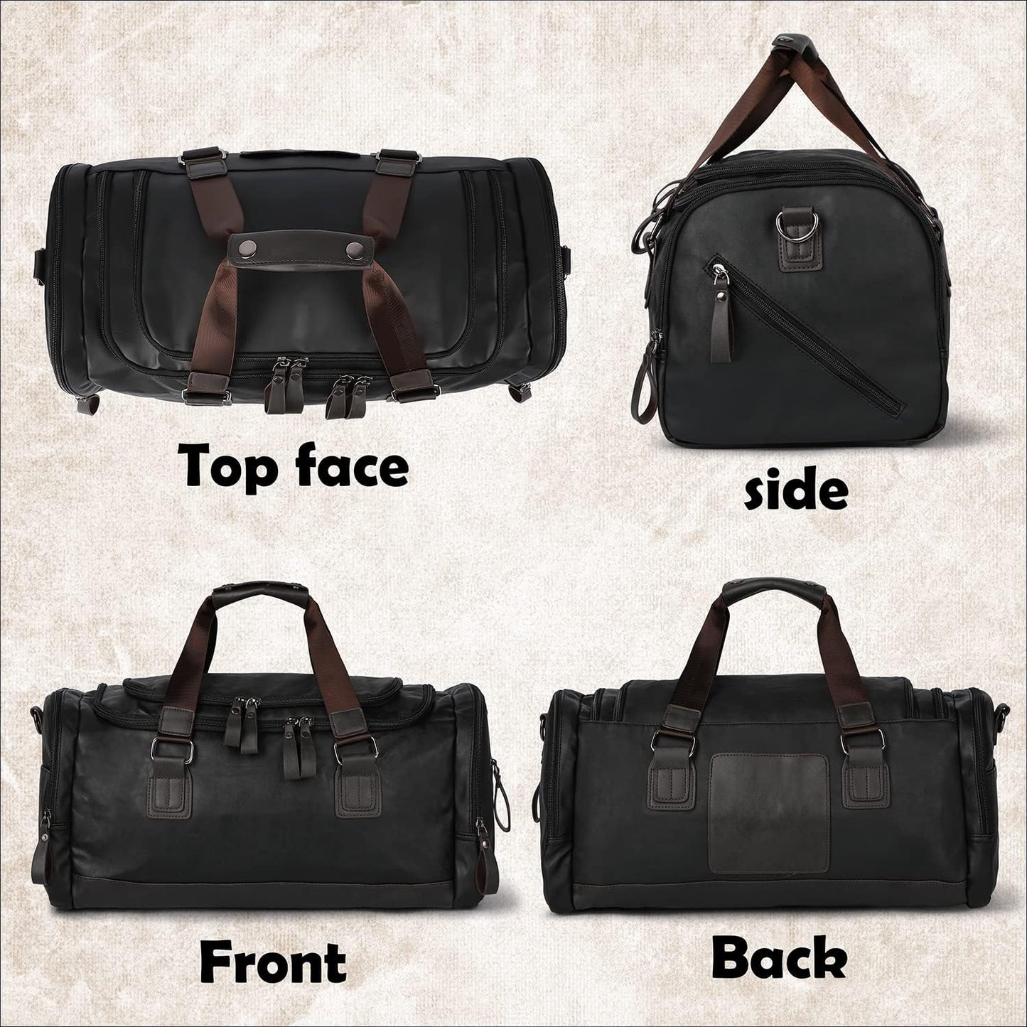 Duffel Bag PU leather