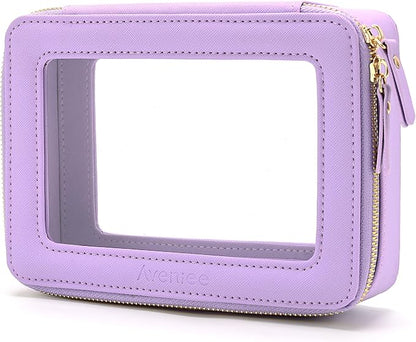 Aveniee Clear Makeup Bag Organizer, Travel Toiletry Bag Cosmetic Case by Aveniee