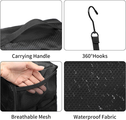 Suitcase Organizer Travel Bags Organizer for Luggage Compression Hanging Packing Cubes for Travel Carry on Closet (Bag Only)