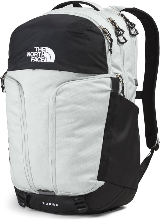 The North Face Surge Commuter Laptop Backpack, Tin Grey Dark Heather/TNF Black-NPF, One Size