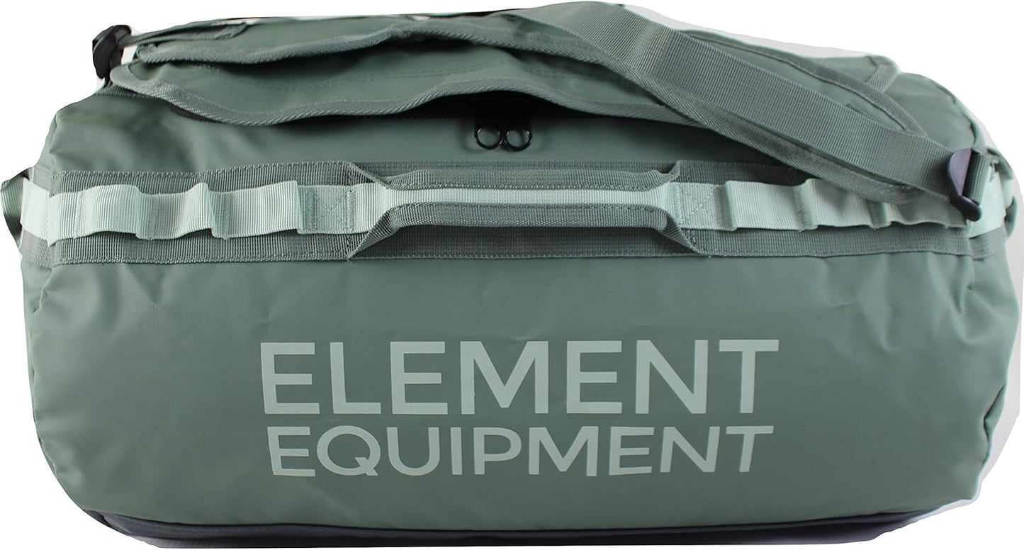 Element Equipment Trailhead Duffel Bag Shoulder Straps Waterproof Olive/Green Small