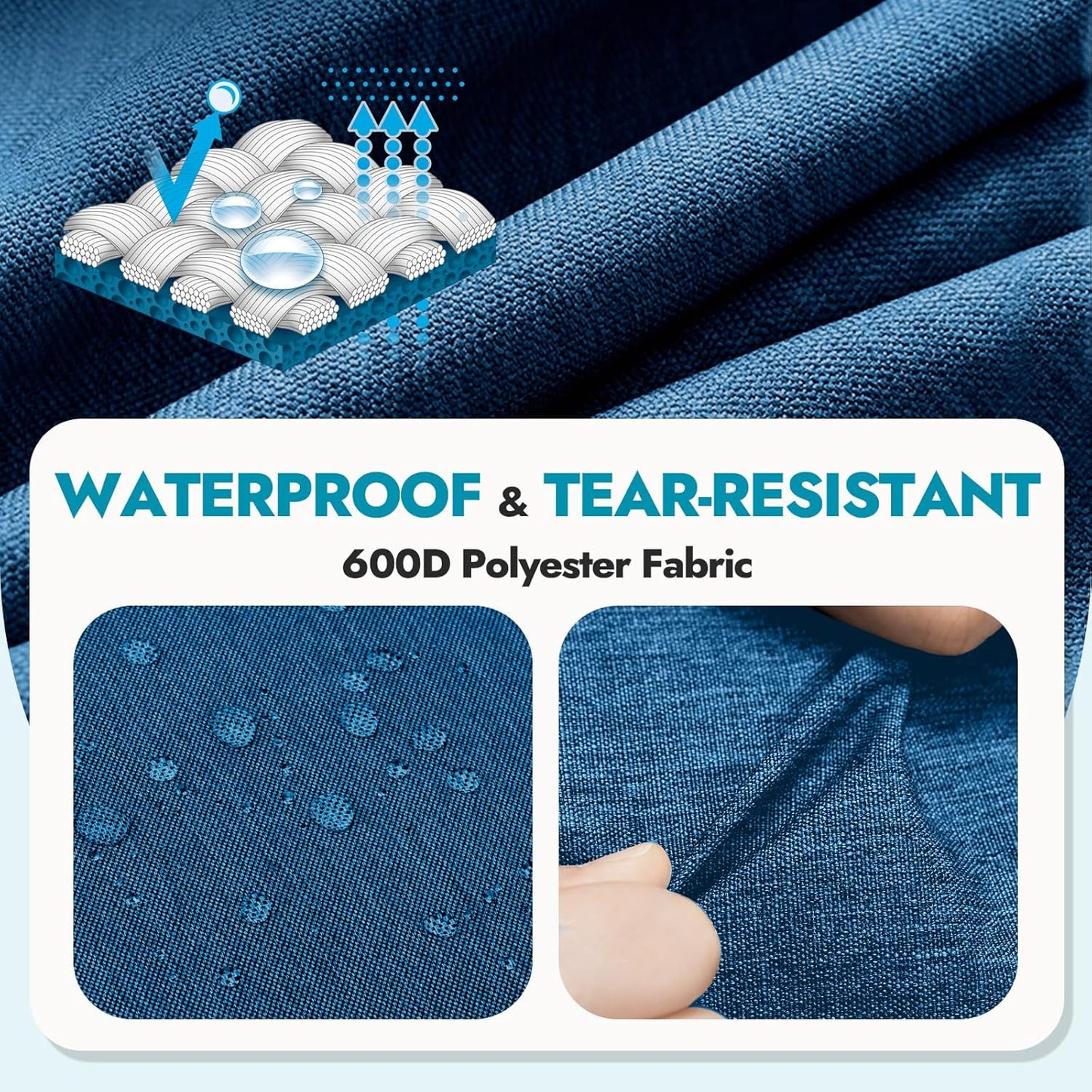 Canway 115L Travel Duffel Bag, Foldable Weekender Bag with Shoes Compartment for Men Women Water-proof & Tear Resistant