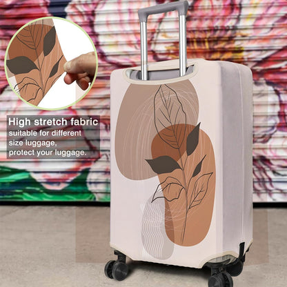 Travel Luggage Cover Suitcase Protector Fits 18-32 Inch Wheel Covers PatternedTravel Related Items Flower Luggage Protector Elastic XL