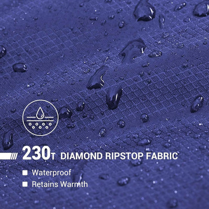 KingCamp Sleeping Bag for Adults, Cold Weather & Warm Extra Wide Big & Tall XL Portable Waterproof Flannel Sleeping Bags, Essentials Gear Accessories for Camping Backpacking Hiking Indoor & Outdoor