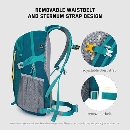 SKYSPER Small Hiking Backpack, 20L Lightweight Travel Backpacks Hiking Daypack for Women Men