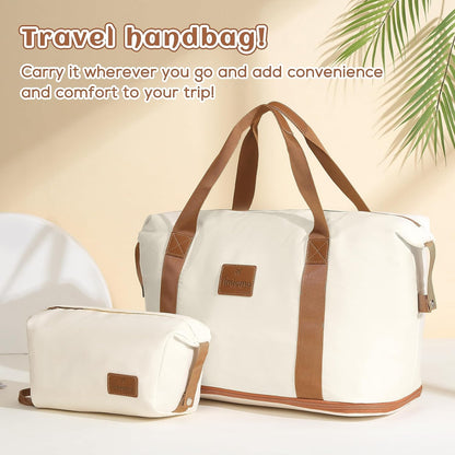 imiomo Luggage Sets 3 Piece,Expandable Hardside Suitcase Set with Spinner Wheels,Lightweight Travel Luggage set with TSA Lock（20/24/28,White）