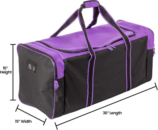 Jetstream Heavy Duty Multi Pocket Durable Sports Gym Equipment Travel Duffel Bag