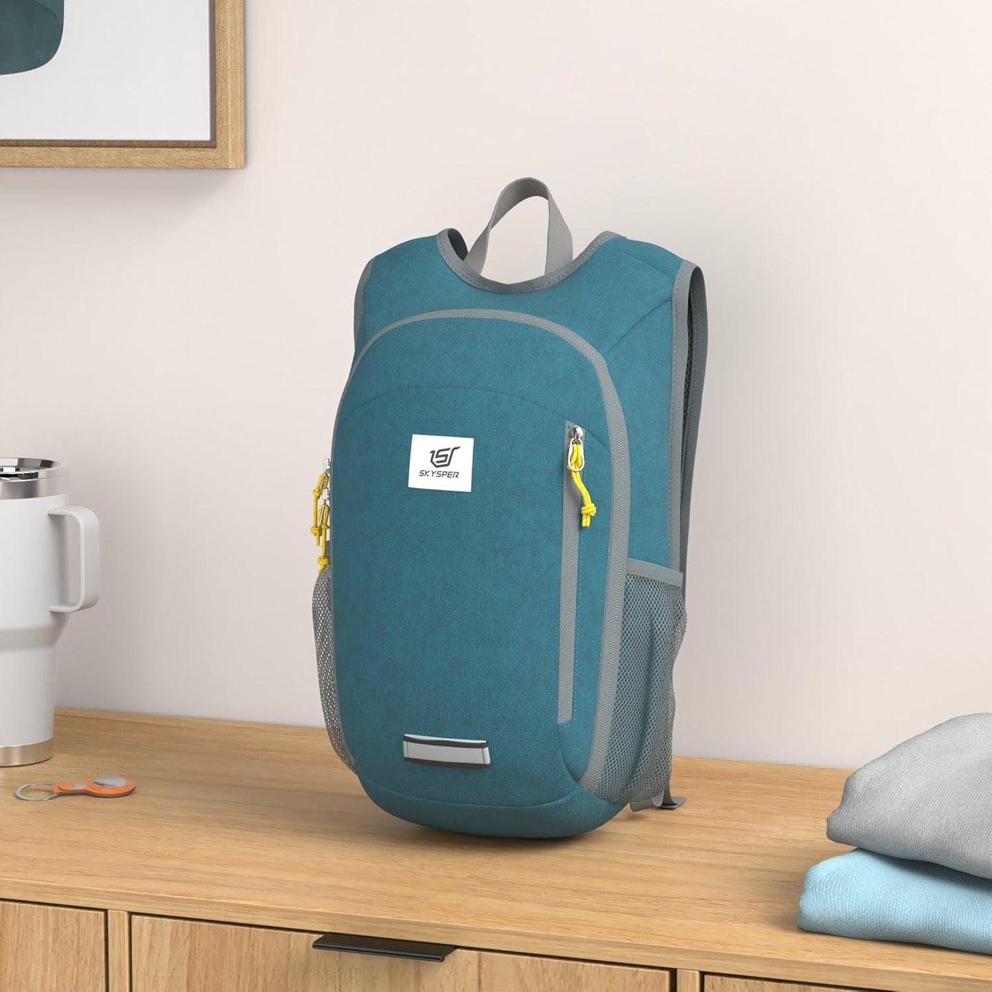 SKYSPER Small Daypack 10L Hiking Backpack Packable Lightweight Travel Day Pack for Women Men