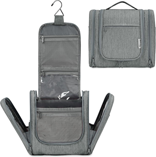 Narwey Hanging Toiletry Bag for Women Travel Makeup Bag Organizer Toiletries Bag for Cosmetics Essentials Accessories