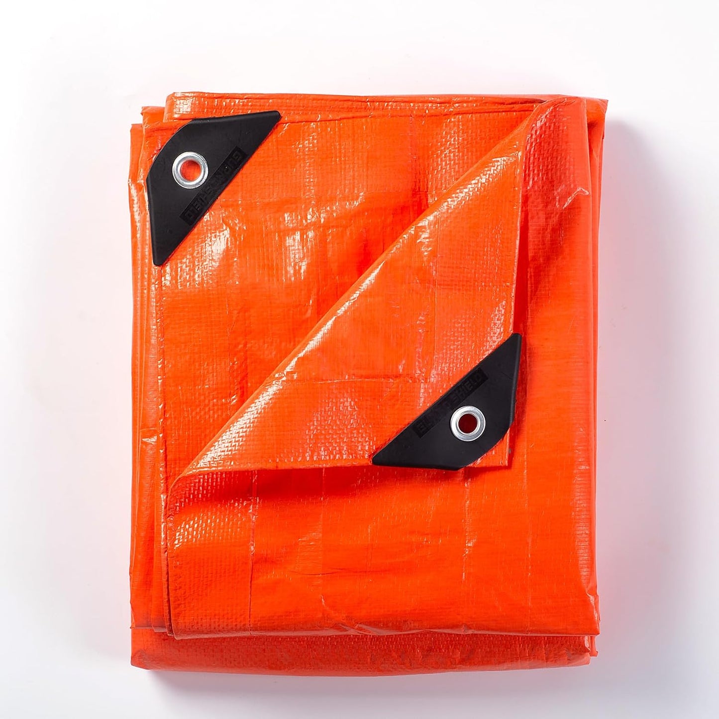 GUARD SHIELD Orange Tarp 16x20 Feet Tarps High Visibility Outdoor Poly Cover Lightweight 6mil