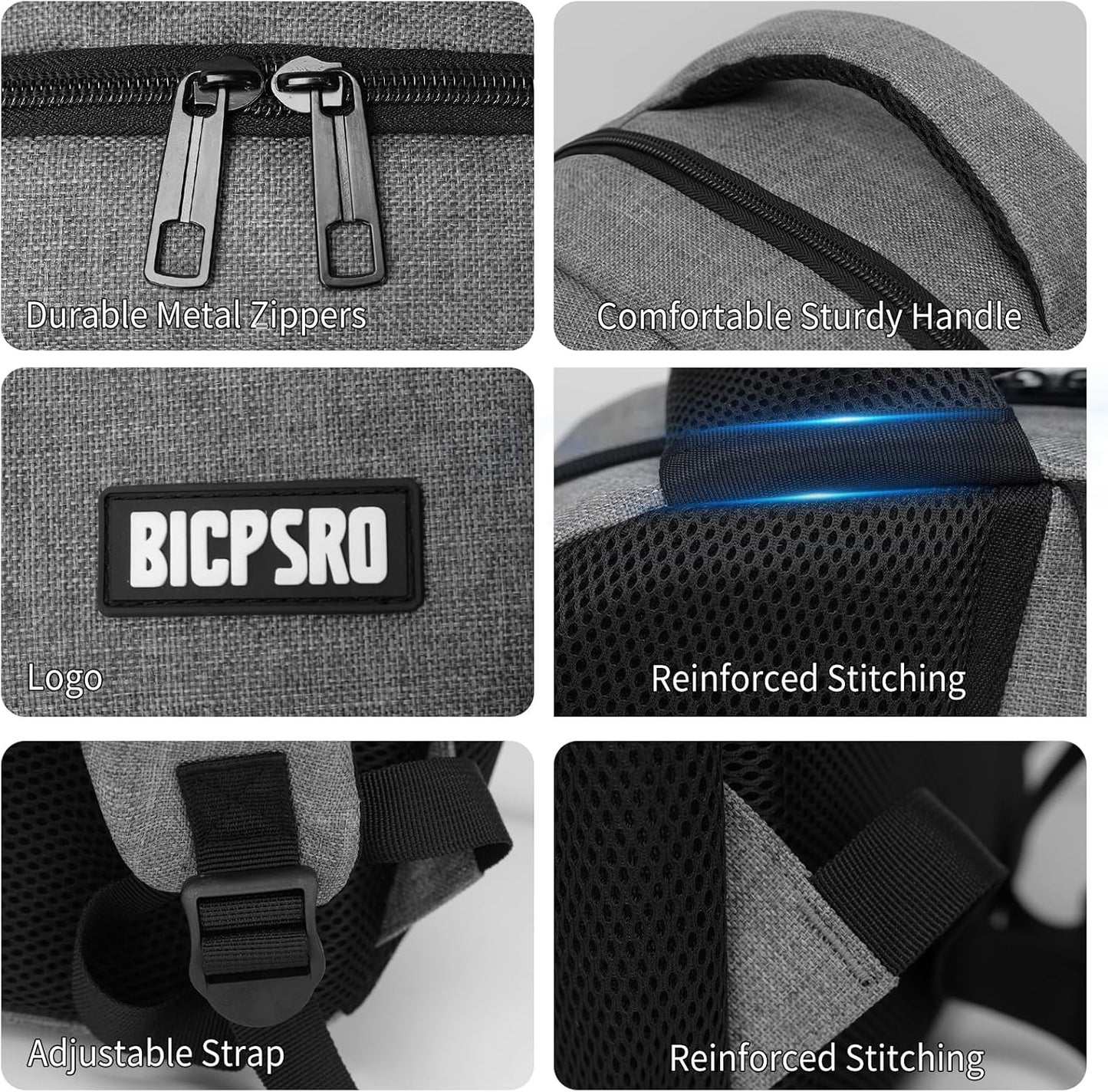 Backpack for School, School Backpack for Boys Girls Teens, College Book Bag, Water Resistant Bookbag, Back Pack for Men Women, Business Work Travel Grey