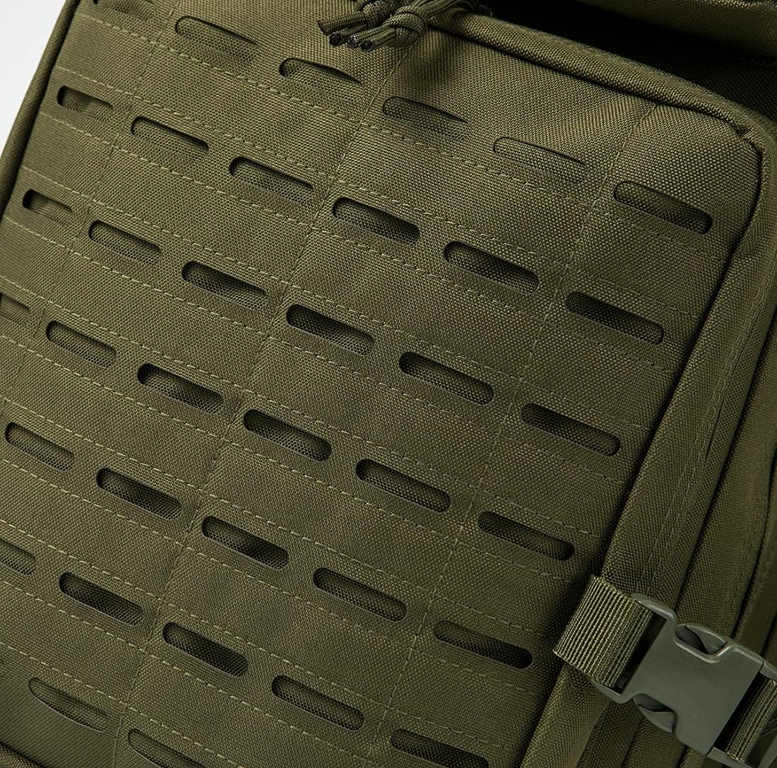 QT&QY 45L Military Tactical Backpacks For Men Camping Hiking Trekking Daypack Bug Out Bag Lage MOLLE 3 Day Assault Pack