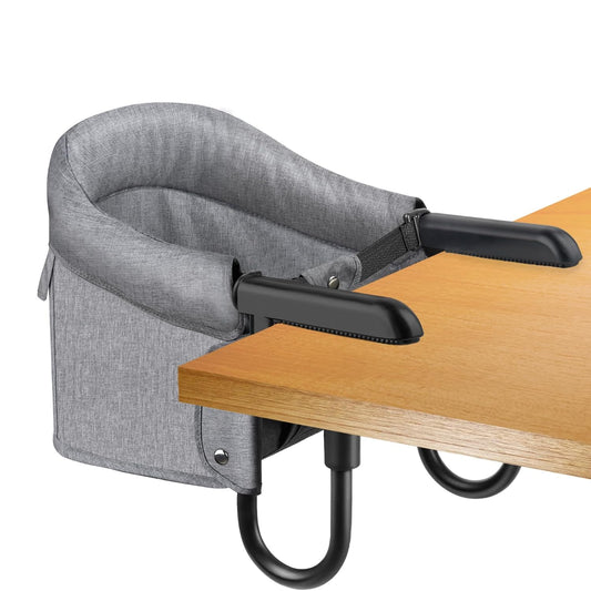 Hook On High Chair, Attach to Fast Table Chair,Clip on High Chairs to Table,Foldable Storage Feeding Baby Seat for Baby Toddler Home and Travel,Lightweight Space-Saving Design,Portable High Chairs