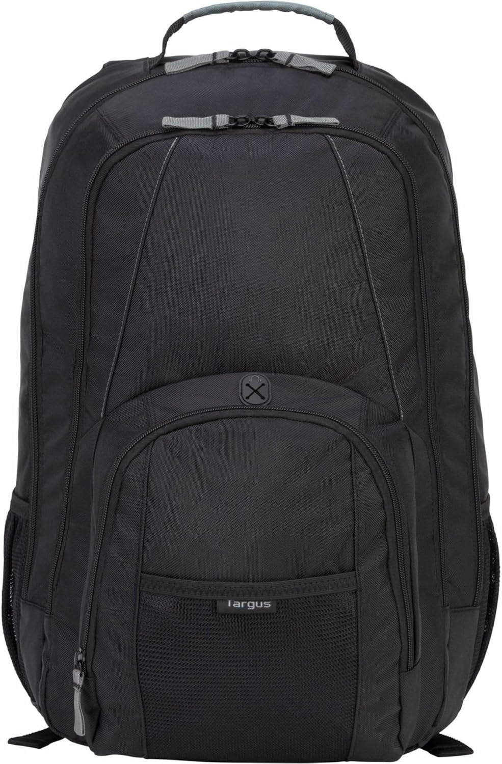 Targus Groove Laptop Backpack for Laptops up to 17-inches, Water Resistant Travel Backpack for Men and Women, Black (CVR617)