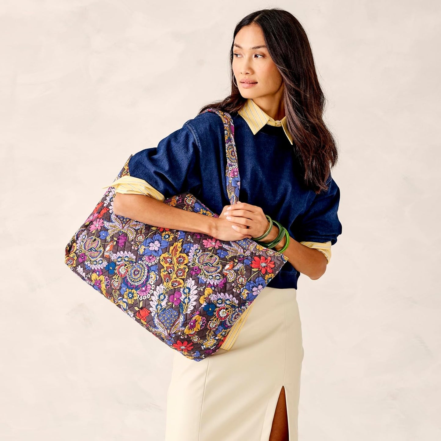 Premium Cotton Knollton Travel Tote Bag