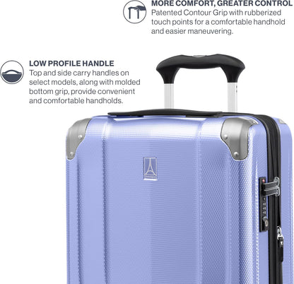 Travelpro Pathways 3 Hardside Expandable Luggage, 8 Spinner Wheels, Lightweight Hard Shell Suitcase, Checked Large 28 Inch, Persian Violet