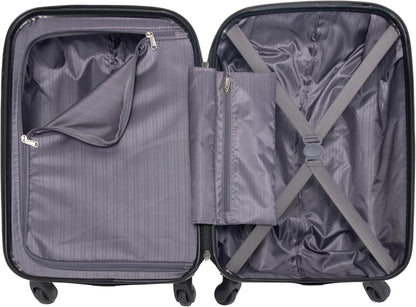 Kenneth Cole REACTION Out of Bounds Lightweight Hardshell 4-Wheel Spinner Luggage, Scarlet Red, 2-Piece Set (20" & 28")