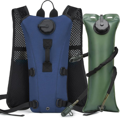 ATBP Running Hydration Vest Pack Tactical 3L Water Bladder Backpack Bag for Cycling Marathon Hiking Daypack Men & Women